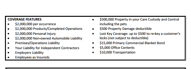 Flying Duchess Toronto Pet Sitters Insurance Protections and Coverage for our clients